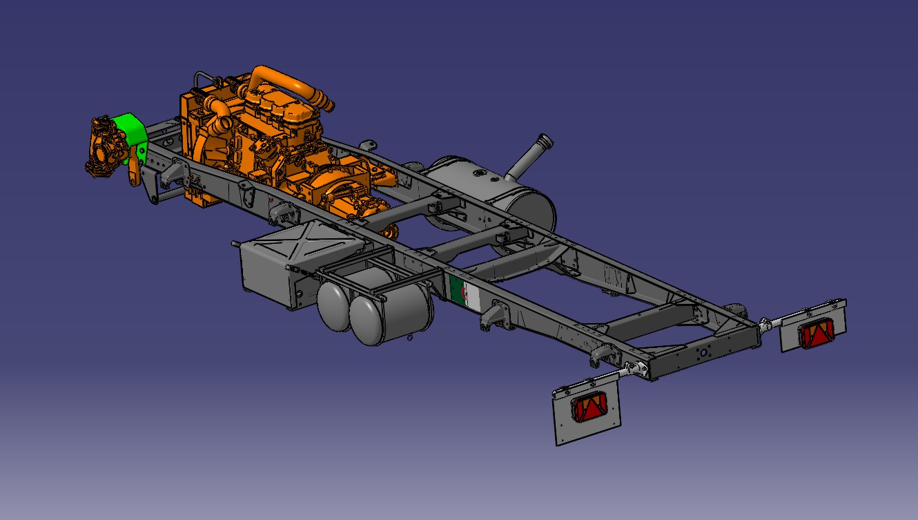 电动底盘（卡车） 150 hp